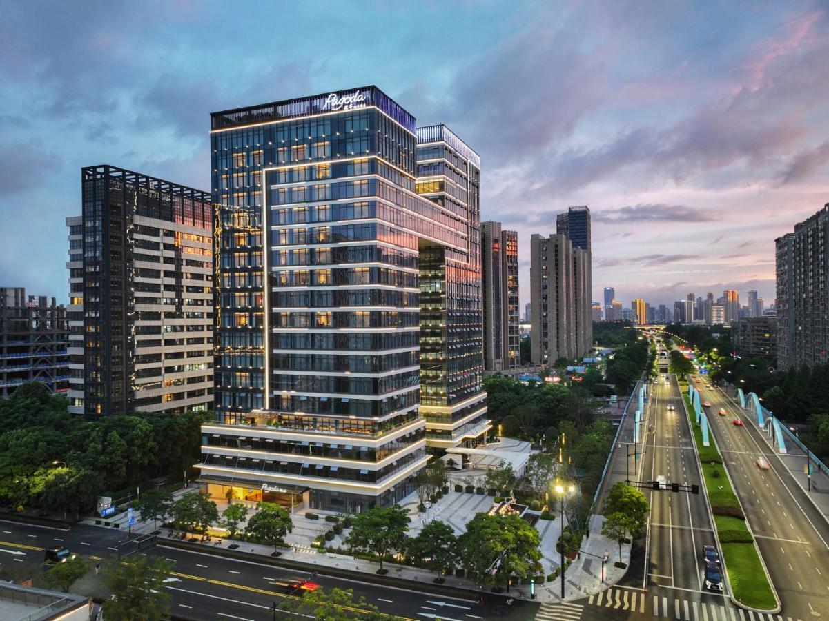 Pagoda Hotel Hangzhou Binjiang Dış mekan fotoğraf