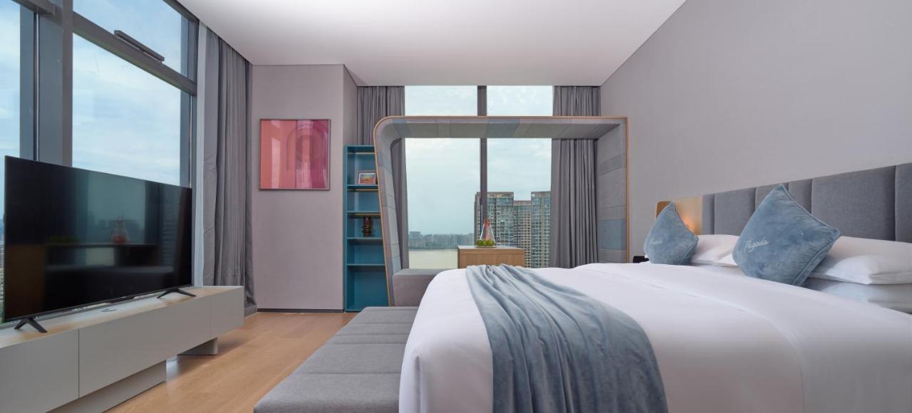 Pagoda Hotel Hangzhou Binjiang Dış mekan fotoğraf