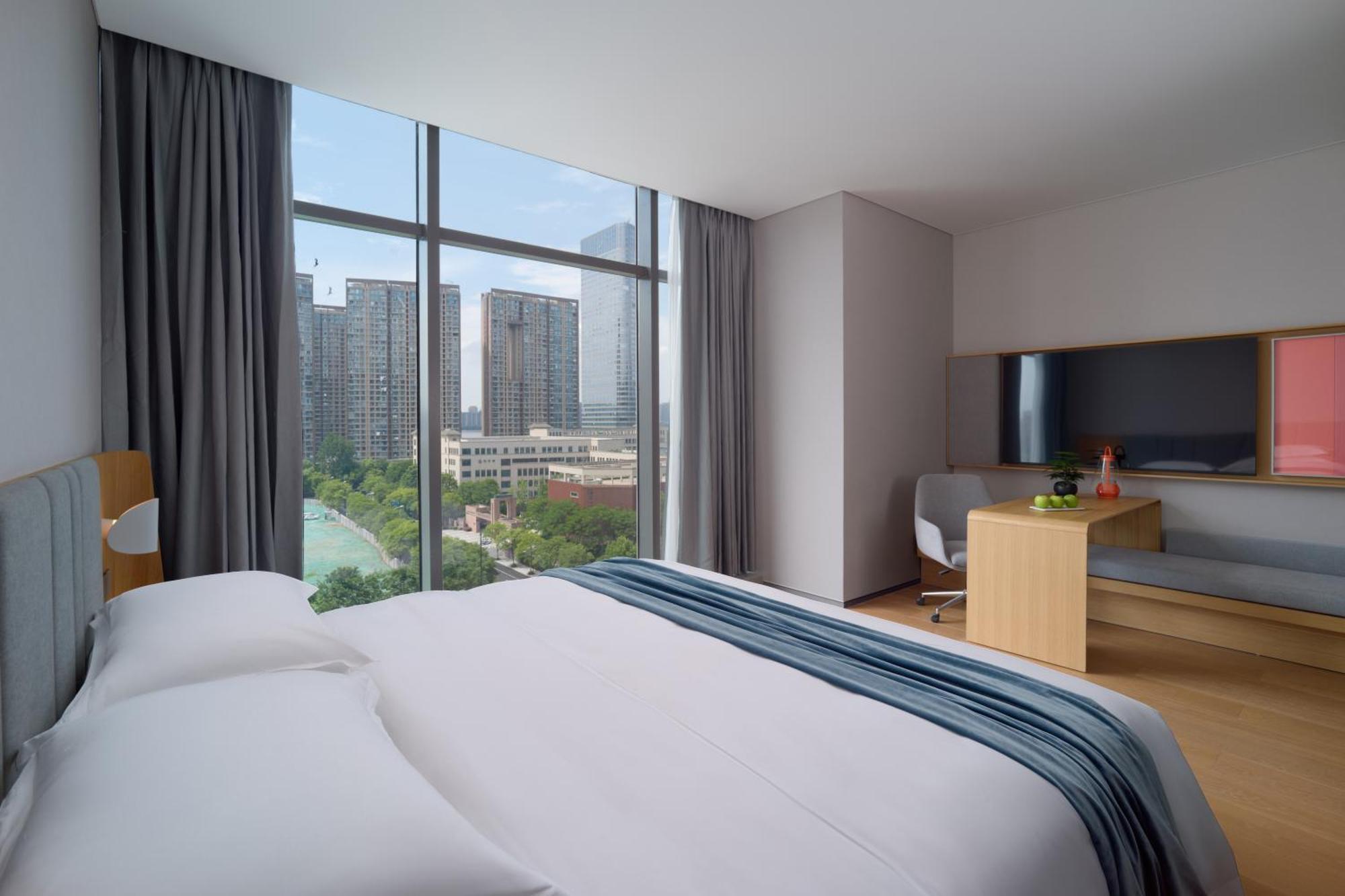 Pagoda Hotel Hangzhou Binjiang Dış mekan fotoğraf